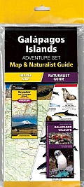Galapagos Islands Adventure Set: Map & Naturalist Guide [With Charts]