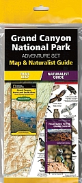 Grand Canyon National Park Adventure Set: Trail Map & Wildlife Guide [With Charts]