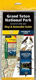 Grand Teton National Park Adventure Set Map & Naturalist Guide National Geographic