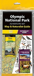 National Geographic Olympic National Park Adventure Set Map & Naturalist Guide