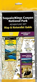 Sequoia/Kings Canyon National Park Adventure Set: Trail Map & Wildlife Guide