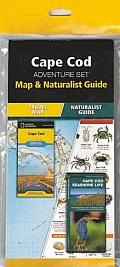 National Geographic Cape Cod Adventure Set Map & Naturalist Guide
