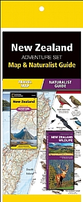 National Geographic New Zealand Adventure Set Map & Naturalist Guide
