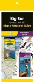 Big Sur Adventure Set: Trail Map & Wildlife Guide [With Charts]