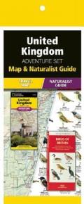 United Kingdom Adventure Set: Map & Naturalist Guide