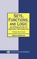 Sets Functions & Logic An Introduction to Abstract Mathematics Third Edition