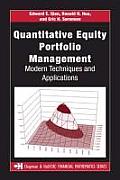 Quantitative Equity Portfolio Management: Modern Techniques and Applications
