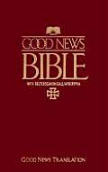 Bible Good News Tev With Deuterocanonicals Apocrypha