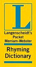 Merriam Webster Pocket Rhyming Dictionary