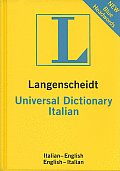 Langenscheidt Universal Dictionary Italian English English Italian
