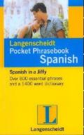 Langenscheidt Pocket Phrasebook Spanish with Travel Dictionary & Grammar