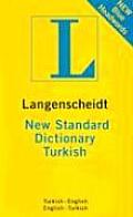 New Standard Turkish Thumb Indexed Dictionary
