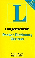 Langenscheidt Pocket German Dictionary German English English German