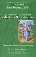 Letters of St Paul to the Galatians & Ephesians