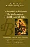 Letters of Saint Paul to the Thessalonians Timothy & Titus