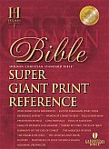 Bible HCSB Super Giant Print Reference Bible