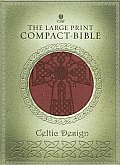 Bible HCSB Large Print Compact Red Celtic Cross