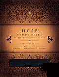 Bible HCSB Study Bible Black