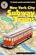 New York City Subway Trains 12 Classic Punch & Build Trains