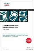 CCNA Flash Cards & Exam Practice Pack CCENT Exam 640 822 & CCNA Exams 640 816 & 640 802