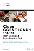 Cisco CCENT 100 101 Flash Cards & Exam Practice Pack