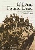 If I Am Found Dead: Michigan Voices from the Civil War