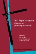 Text Representation Linguistic & Psych