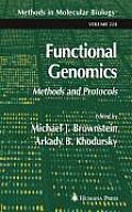 Functional Genomics: Methods and Protocols