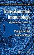 Transplantation Immunology: Methods and Protocols