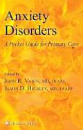 Anxiety Disorders: A Pocket Guide for Primary Care