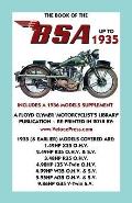 Book of the BSA Up to 1935 - Includes a 1936 Models Supplement