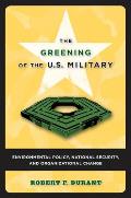 The Greening of the U.S. Military: Environmental Policy, National Security, and Organizational Change