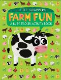 Farm Fun: A Busy Sticker Activity Book