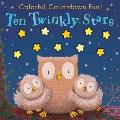 Ten Twinkly Stars: Colorful Countdown Fun!