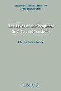 The Lives of the Prophets: Greek Text and Translation