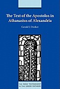 The Text of the Apostolos in Athanasius of Alexandria