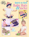 Quick To Knit Baby Hats & Socks