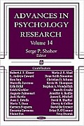 Advances in Psychology Researchvolume 14