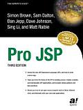 Pro JSP 3rd Edition Version 2.0 & Servlet 2.4