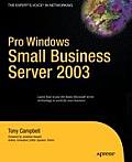 Pro Windows Small Business Server 2003