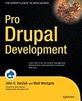 Pro Drupal Development 1st Edition