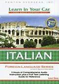 Learn in Your Car Italian Level Three With Guidebook