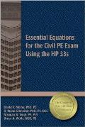 Essential Equations for the Civil PE Exam Using the HP 33s