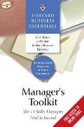 Harvard Business Essentials Managers Toolkit The 13 Skills Managers Need to Succeed