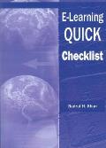 E Learning Quick Checklist
