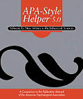 APA Style Helper 5.0: Software for New Writers in the Behavioral Sciences