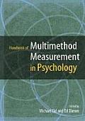 Handbook of Multimethod Measurement in Psychology