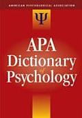 Apa Dictionary Of Psychology