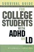 Survival Guide for College Students with ADHD or LD