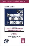 Drug Information Handbook For Oncology 3rd Edition
